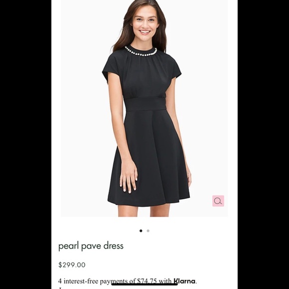 kate spade Dresses & Skirts - Kate Spade pave bead neckline dress